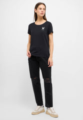 Damski T-Shirt Mustang Style Alma Jet Black 1015459 4188