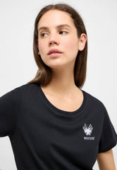 Damski T-Shirt Mustang Style Alma Jet Black 1015459 4188