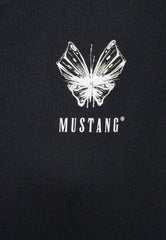 Damski T-Shirt Mustang Style Alma Jet Black 1015459 4188