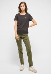 Damski T-Shirt Mustang Style Alma Pirate Black 1015938 4088