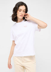 Damski T-Shirt Mustang Style Floris General White 1016158 2045