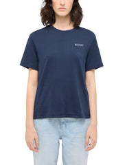 Damski T-Shirt Mustang Style Floris Navy Blazer 1016145 5324