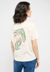 Damski T-Shirt Mustang Style Floris Whisper White 1016141 2013