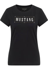 Damski T-Shirt Mustang Style Loa Black Beauty 1016754 4185