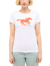 Damski T-Shirt Mustang Style Loa General White 1016508 2045