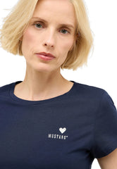 Damski T-Shirt Mustang Style Loa Navy Blazer 1016509 5324