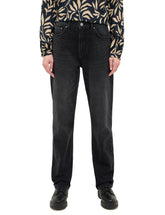 Damskie Spodnie Jeansowe Mustang Style Brooks Straight Denim Black 1016922 4000 840