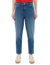 Damskie Spodnie Jeansowe Mustang Style Charlotte Tapered Denim Blue 1016916 5000 681