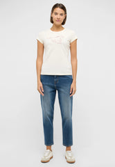 Damskie Spodnie Jeansowe Mustang Style Charlotte Tapered Denim Blue 1017595 5000 781