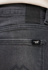 Damskie Spodnie Jeansowe Mustang Style Crosby Relaxed Slim Denim Black 1016913 4000 682