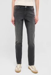 Damskie Spodnie Jeansowe Mustang Style Crosby Relaxed Slim Denim Black 1016913 4000 682