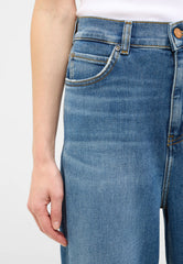 Damskie Spodnie Jeansowe Mustang Style Luise Wide Denim Blue 1016553 5000 521