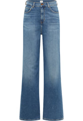 Damskie Spodnie Jeansowe Mustang Style Luise Wide Denim Blue 1016553 5000 521