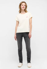 Damskie Spodnie Jeansowe Mustang Style Rebecca Slim Denim Black 1016089 4000 882