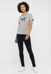 Damskie Spodnie Jeansowe Mustang Style Shelby Skinny Denim Black 1015976 4000 802