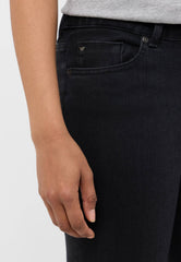 Damskie Spodnie Jeansowe Mustang Style Shelby Skinny Denim Black 1015976 4000 802