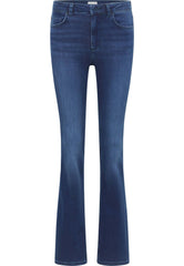 Damskie Spodnie Jeansowe Mustang Style Shelby Slim Boot Denim Blue 1015568 5000 682