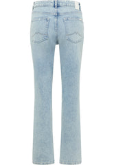 Damskie Spodnie Jeansowe Mustang Style Brooks Straight Denim Blue 1016550 5000 315