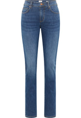 Damskie Spodnie jeansowe Mustang Style Crosby Relaxed Slim Denim Blue 1014314 5000 682