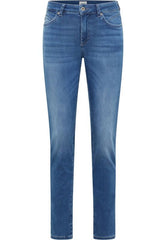 Damskie Spodnie Jeansowe Mustang Style Crosby Relaxed Slim Denim Blue 1016912 5000 582