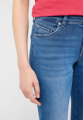 Damskie Spodnie Jeansowe Mustang Style Crosby Relaxed Slim Denim Blue 1016912 5000 582