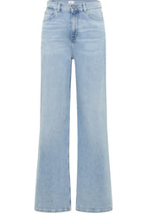 Damskie Spodnie Jeansowe Mustang Style Luise Wide Denim Blue 1016553 5000 211