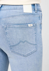 Damskie Spodnie Jeansowe Mustang Style Shelby Slim Denim Blue 1016542 5000 211