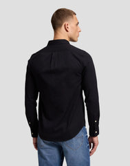 KOSZULA MĘSKA LEE LS CLEAN SHIRT BLACK 112386620