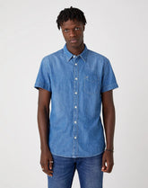 Koszula Męska Wrangler SS 1pkt Shirt Light Summer W5J15K30N 112130164