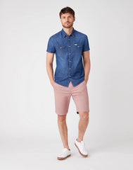 Koszula Męska Wrangler Ss Western Shirt Mid Summer W5J05K30P 112130147