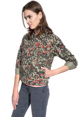 KURTKA JEANSOWA DAMSKA LEE MILITARY OVERSHIRT REGULAR L51BSBQY 112111517
