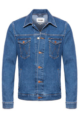 Kurtka Jeansowa Wrangler Regular Jacket Midstone W44323091 112128853