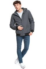 Męska Kurtka Mustang Daniel H Blouson Anthra Melange 1008251 4151