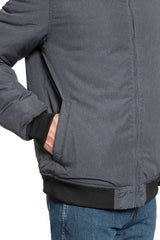 Męska Kurtka Mustang Daniel H Blouson Anthra Melange 1008251 4151