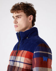 Kurtka Zimowa Wrangler The Check Pop-over Puce Brown W4D3SGH06 112129117