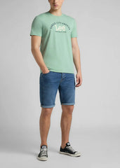 Lee 5 Pkt Short Męskie Szorty Krótkie Spodenki Mid Worn L73EGMYG 112145562