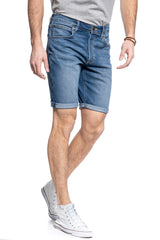 Męskie Spodnie Jeansowe Krótkie Lee 5 Pocket Short Jeans Maui Mid L73EMGTP 112120490