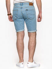 Męskie Szorty Jeansowe Lee 5 Pocket Short Jeans Light Alton L73EMWJU 112120493