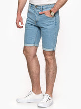 Męskie Szorty Jeansowe Lee 5 Pocket Short Jeans Light Alton L73EMWJU 112120493