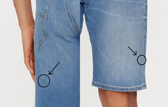 Lee Męskie Szorty Jeansowe 5 Pocket Short Sea 112349235 L73M016077
