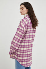 Koszula Damska Lee 90s Workwear Overshirt Dark Plum L46VAU33 112321189