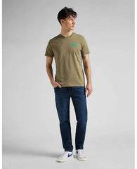 Męskie Spodnie Jeansowe Lee Austin Dark Mid Baker L733PXOF 112145550