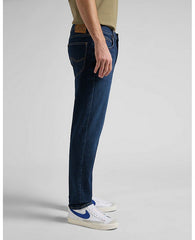 Męskie Spodnie Jeansowe Lee Austin Dark Mid Baker L733PXOF 112145550