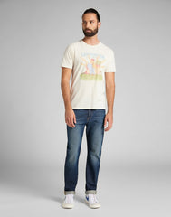 Męskie Spodnie Jeansowe Lee Austin Tinted Freeport L733PXDA 112140802