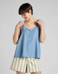 Lee Cami Damska Bluzka Arctic Ice L46ETSUW 112145213