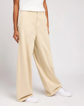 Spodnie Materiałowe Damskie Lee Chino Relaxed Greige 112349015 L34M016112