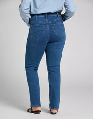 Lee Classic Straight Plus Damskie Spodnie Jeansowe Mid Evita L32JPVYW 112107649