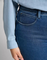 Lee Classic Straight Plus Damskie Spodnie Jeansowe Mid Evita L32JPVYW 112107649