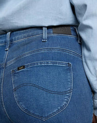 Lee Classic Straight Plus Damskie Spodnie Jeansowe Mid Evita L32JPVYW 112107649