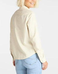 Lee Damska Koszula Materiałowa 2 Pocket Work Shirt Olive Green L45UJYNX 112110591